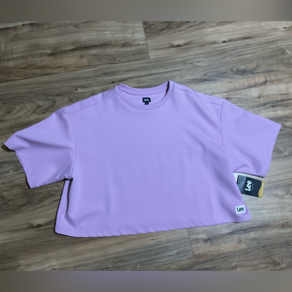 Lee Boxy Cropped T-Shirt NWT